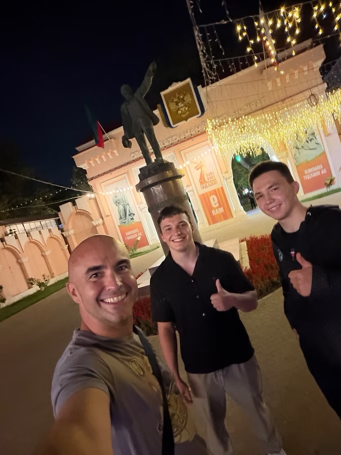 An evening out with the group