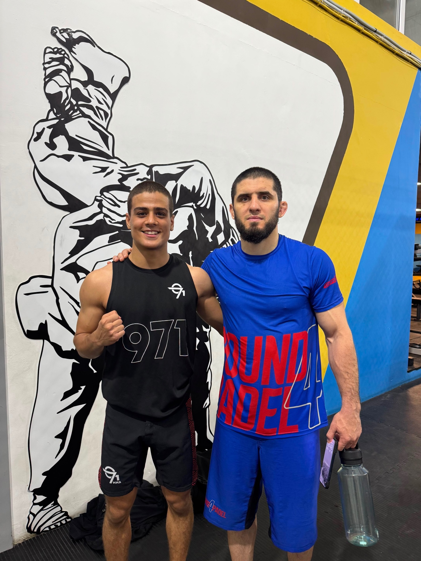 Training alongside Islam Makhachev in Dagestan