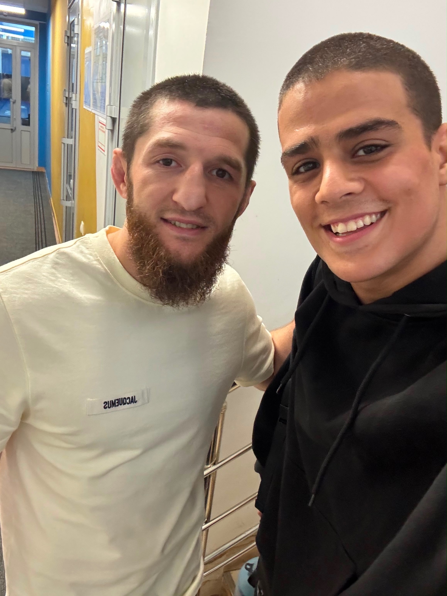 With a local Dagestan fighter